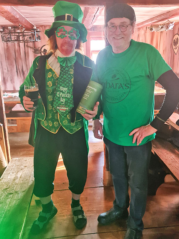 St. Patricks Day im Irish Pub "LEPRECHAUN" - Kostümsieger
